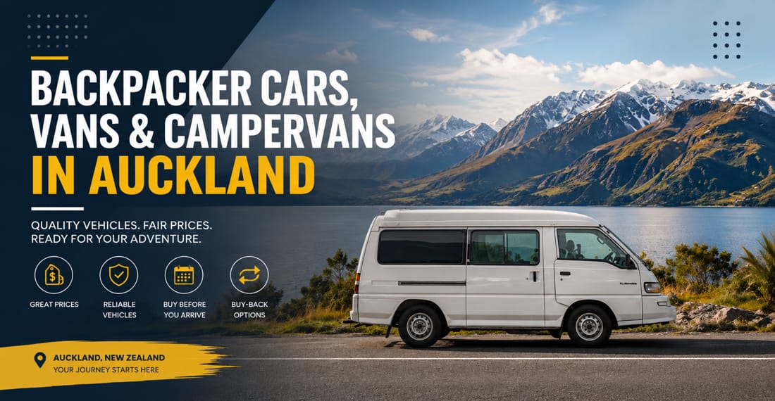 Backpacker cars in Auckland