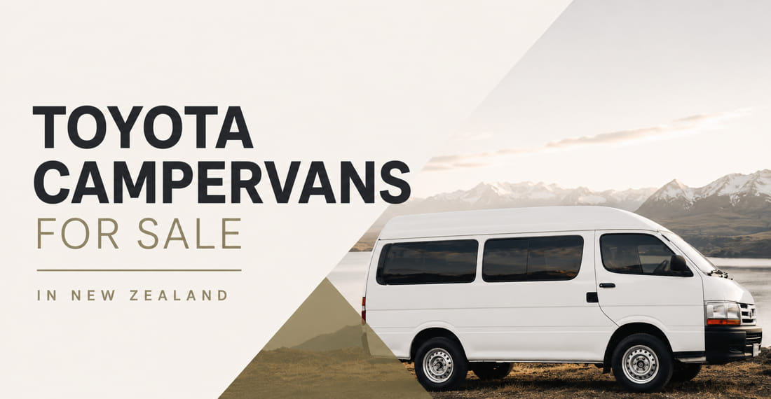 Toyota campervans for sale in New Zealand
