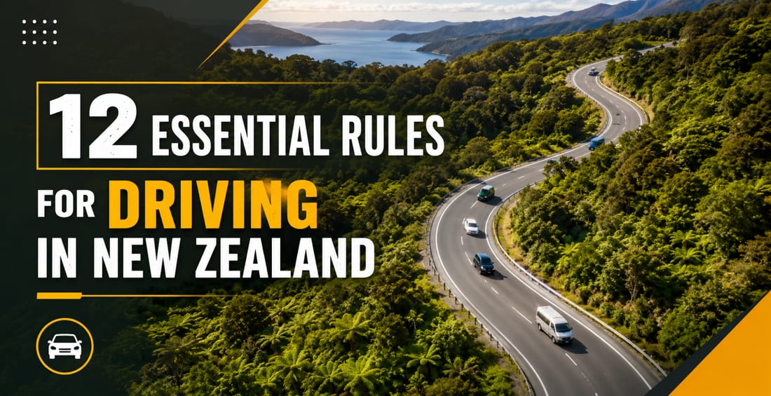 Rules for driving in New Zealand