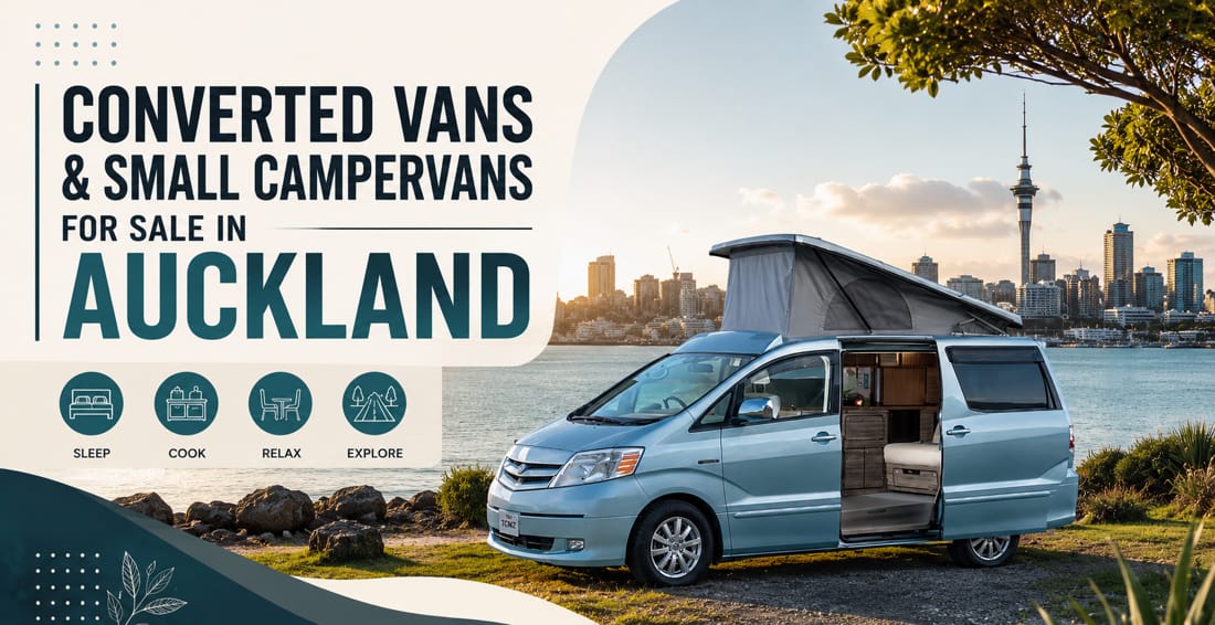 Converted vans and small campervans for sale