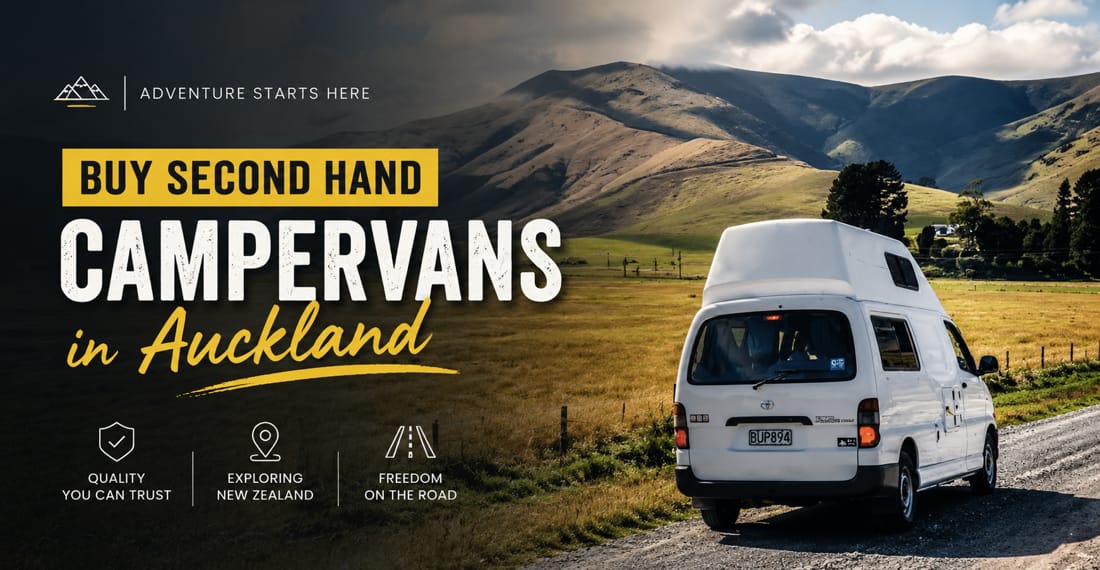 Second hand campervans in Auckland