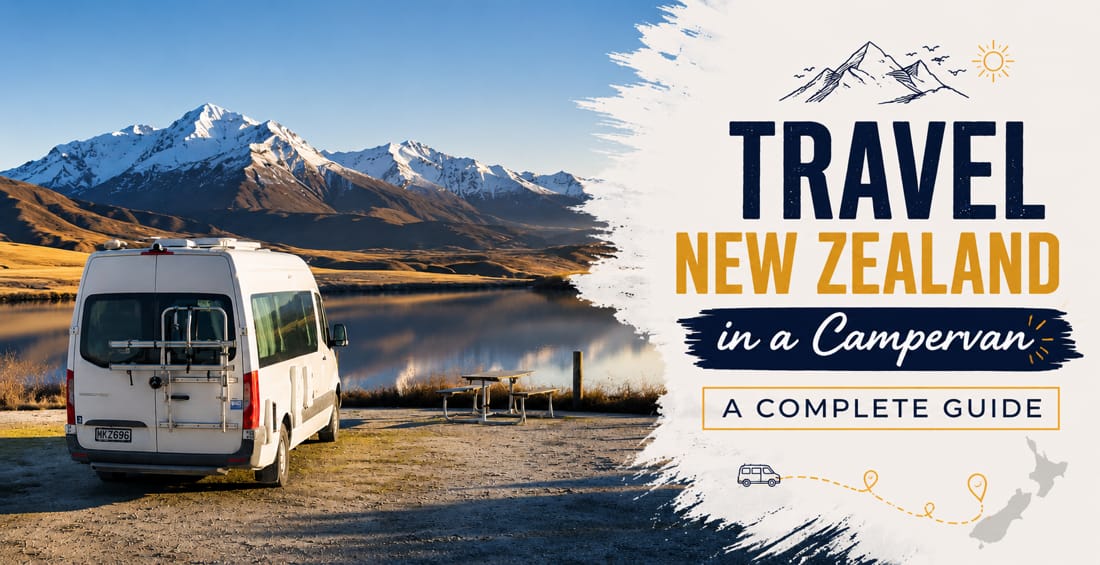 Travel New Zealand in a campervan