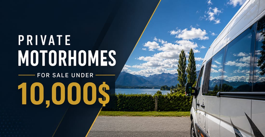 Private motorhomes for sale under 10,000$