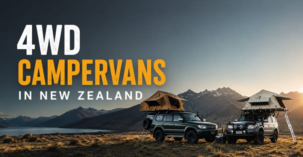 4WD campervans in New Zealand