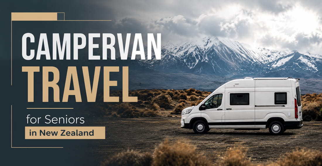 Campervan travel for seniors in New Zealand