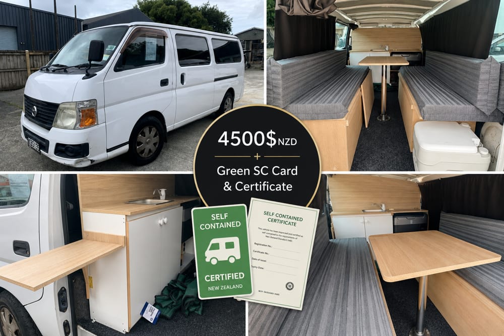 Nissan Caravan campervan conversion