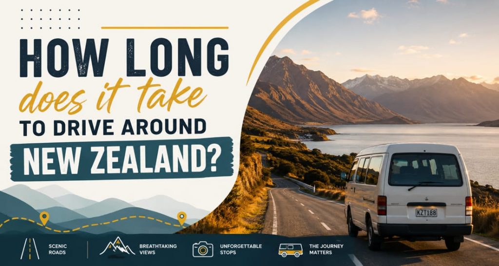 Drive around New Zealand