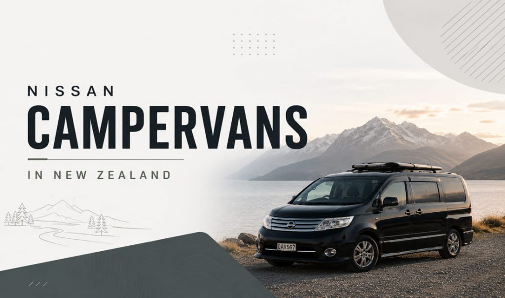 Nissan campervans in New Zealand