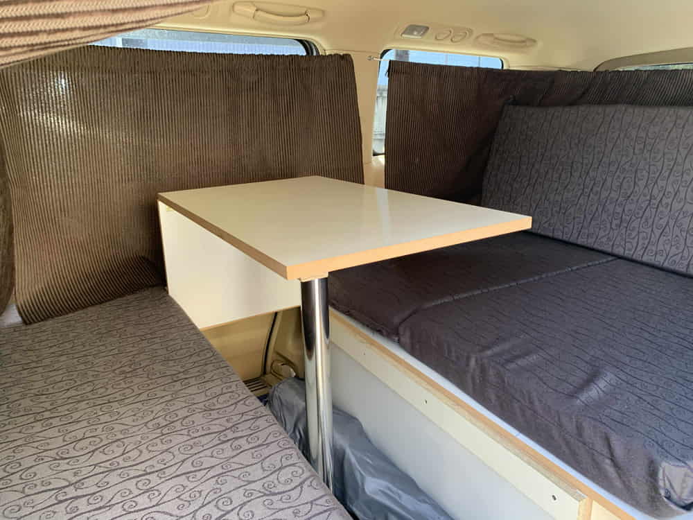 Campervan interior